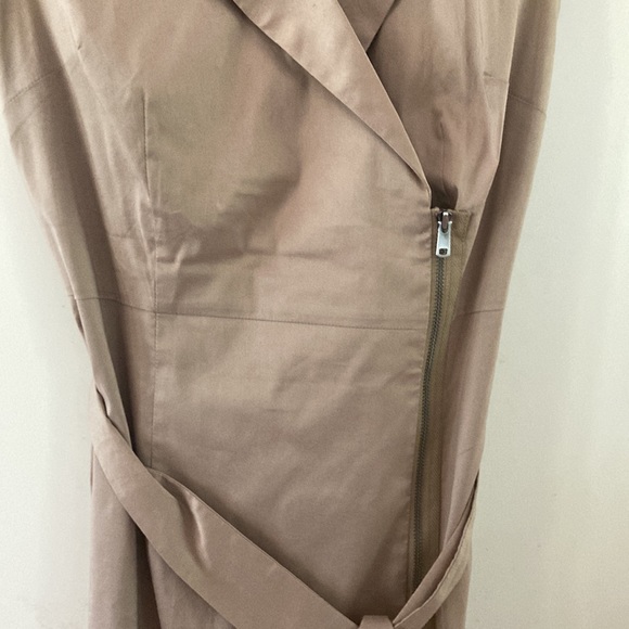 Ann Taylor Khaki Summer Dress; Size 2 - Picture 3 of 6